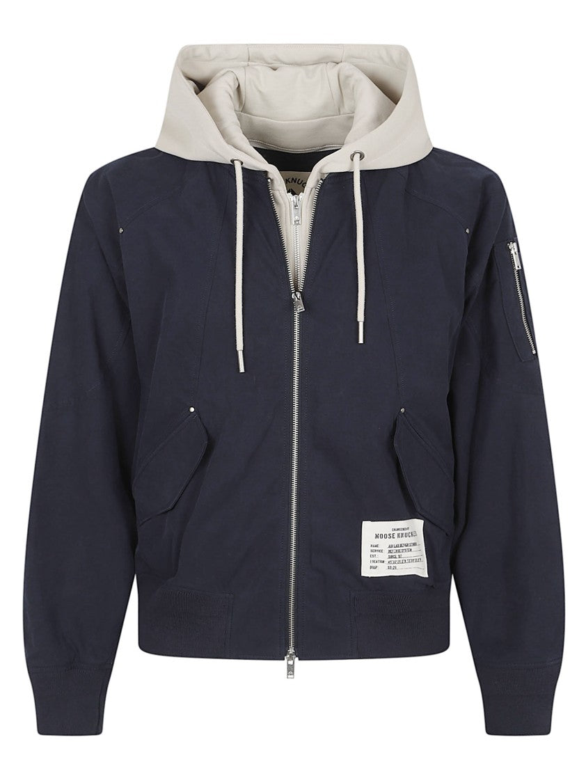 Moose Knuckles Technical Lightweight Bomber Jacket