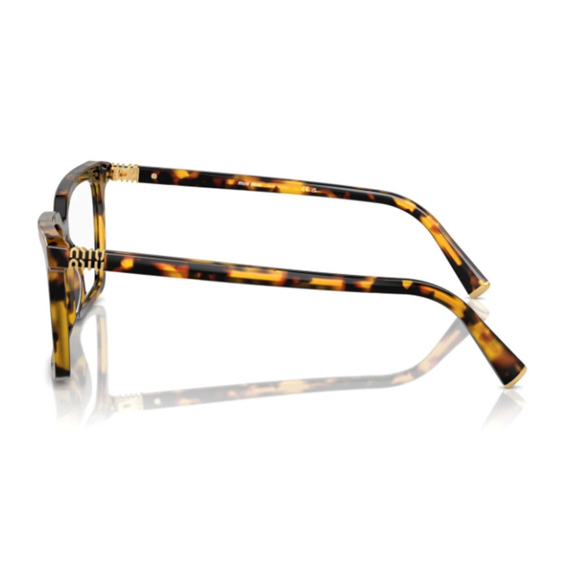 Miu Miu Havana Miu Miu 08Xv Acetate Oversized Sunglasses