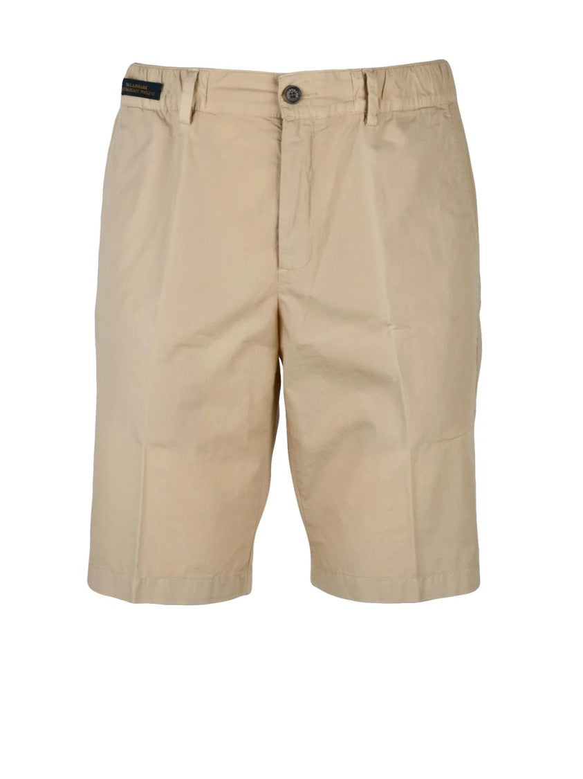 Paul & Shark Beige Cotton Shorts