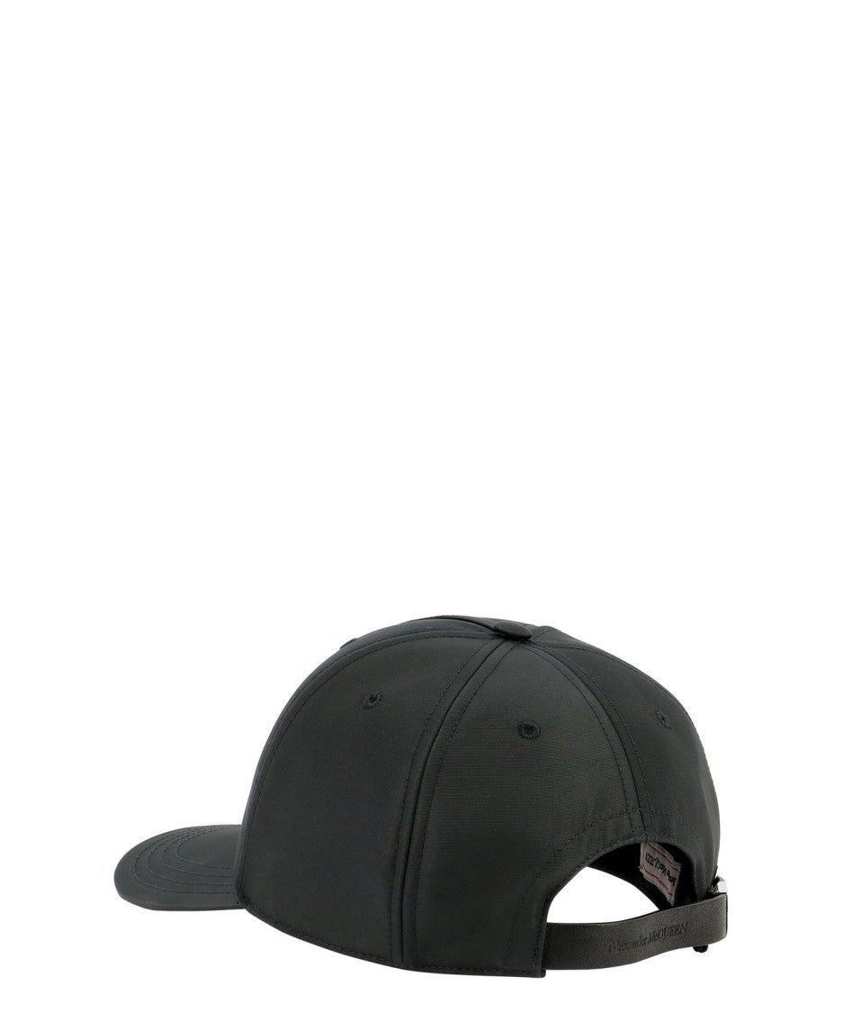 Alexander Mcqueen Black Graffiti Cap