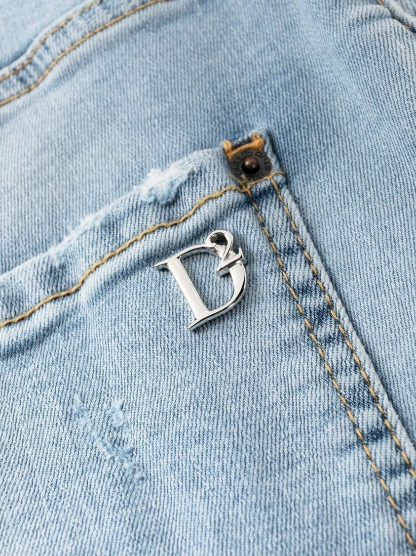 Dsquared2 Skinny Jeans With Five-Pocket Design