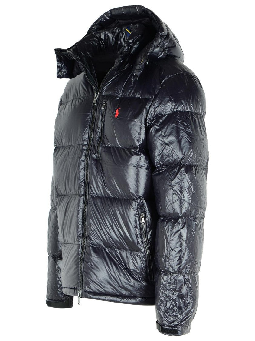 Polo Ralph Lauren Black Nylon Blend Jacket