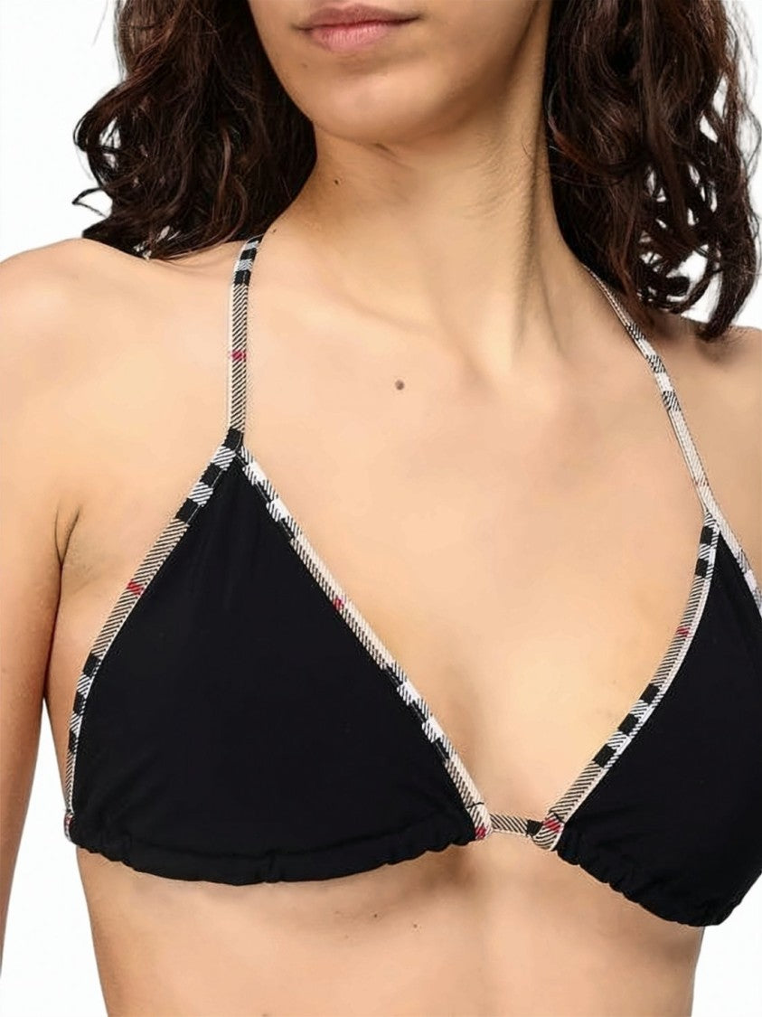 Burberry Classic Black Triangle Bikini Set
