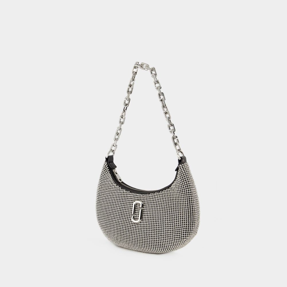 Marc Jacobs The Small Curve Shoulder Bag - Mesh - Silver
