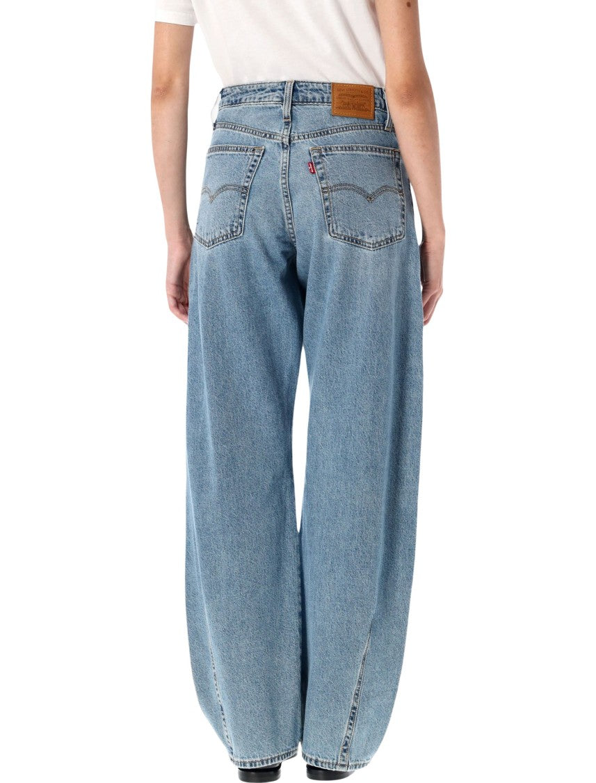 Levi's Denim Baggy Dad Barrel Jeans