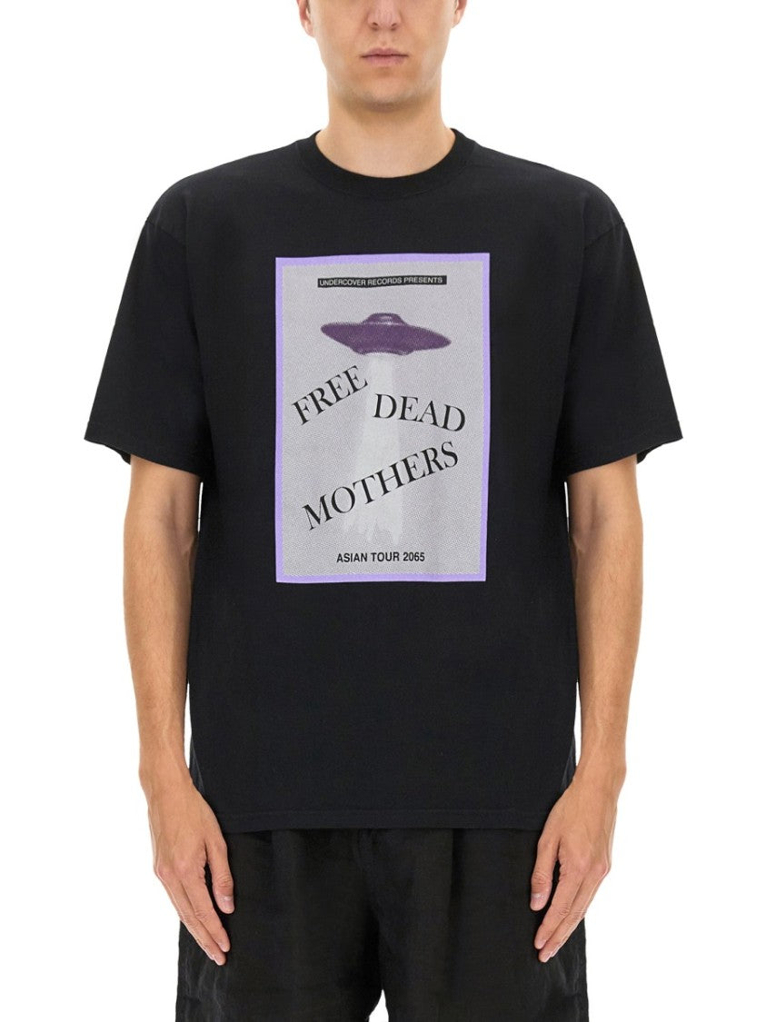 Undercover Graphic Print T-Shirt With Ufo Design