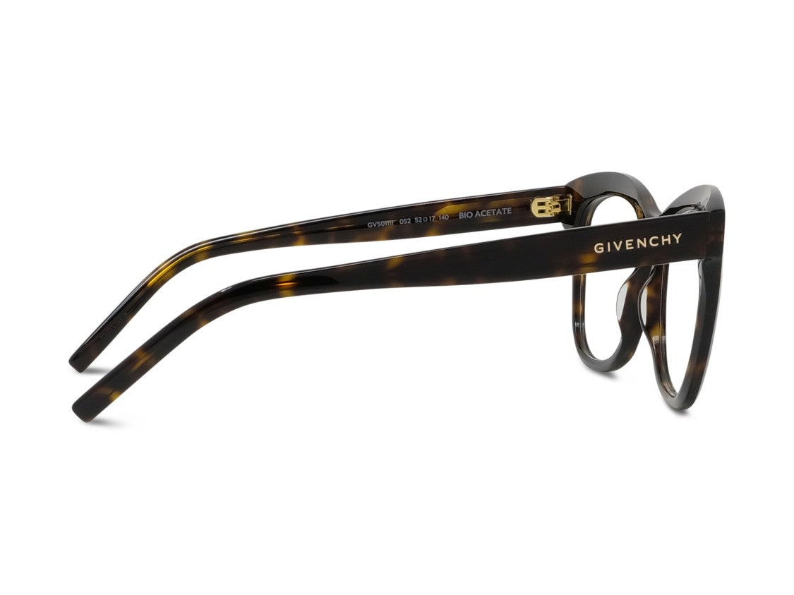 Givenchy Gv50111i Tortoiseshell Oversized Square Frame Eyeglasses