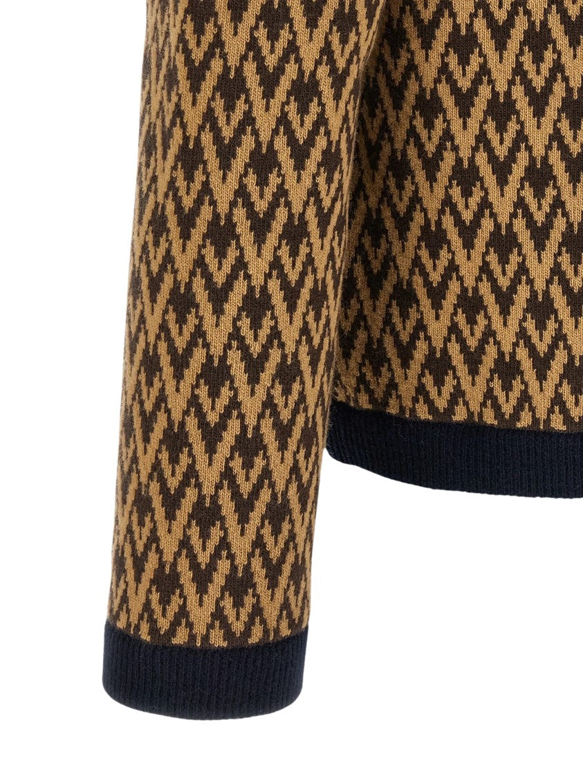 Valentino Wool Knit Cardigan