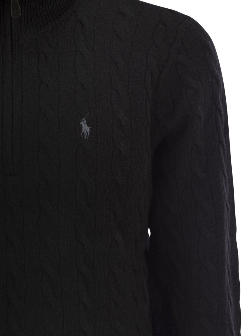 Polo Ralph Lauren Wool And Cashmere Cable Knit Jumper