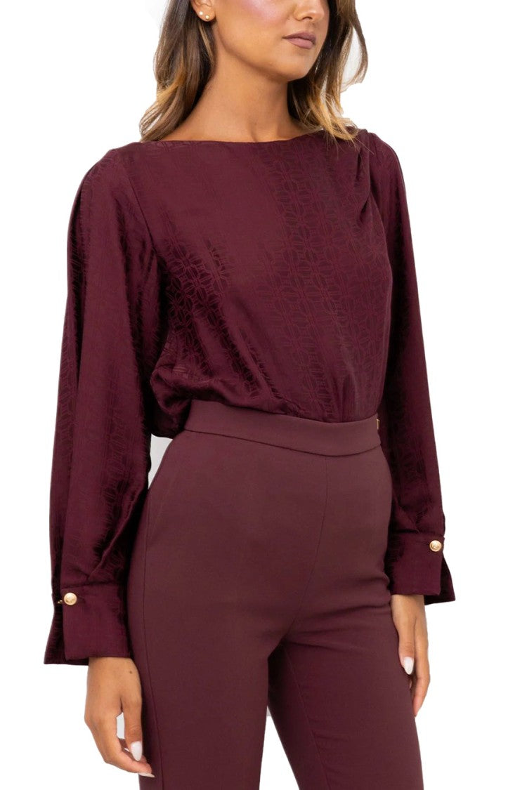Elisabetta Franchi Viscose-Elastane Blend Bodysuit