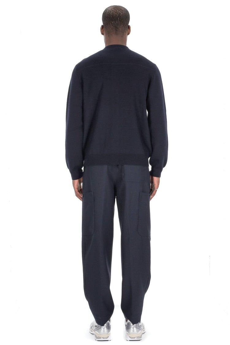 Drumohr Merino Wool Full Zip Sweater