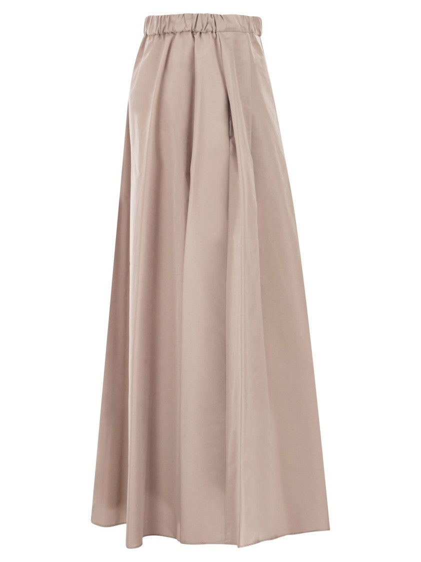 Max Mara Wkdcurvato - Long Taffeta Skirt