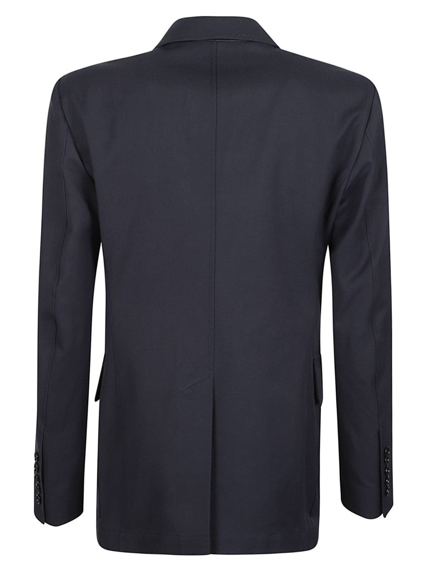 Tom Ford High-Density Twill Sartorial Zip Blazer
