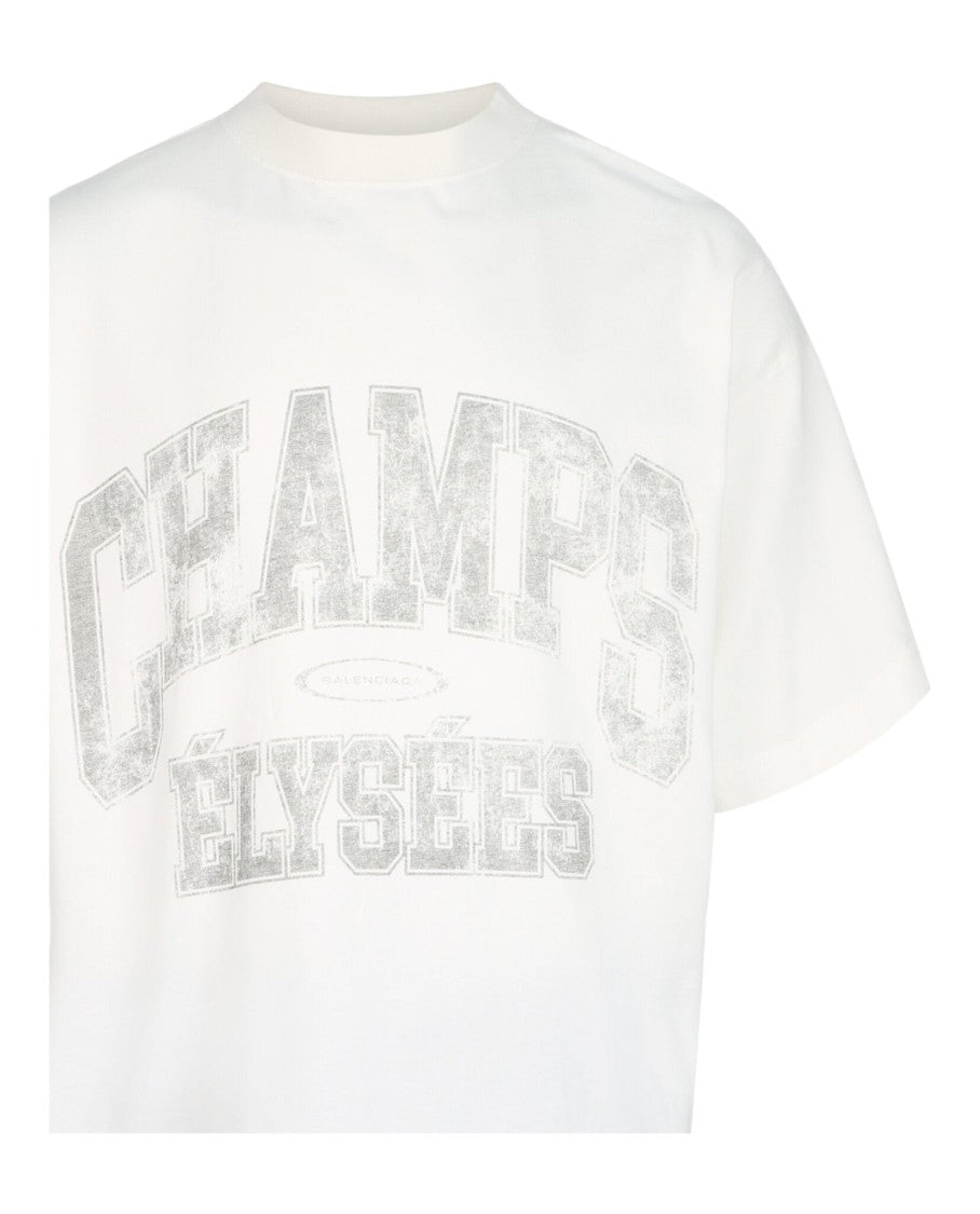 Balenciaga Champs-Élysées Logo T-Shirt
