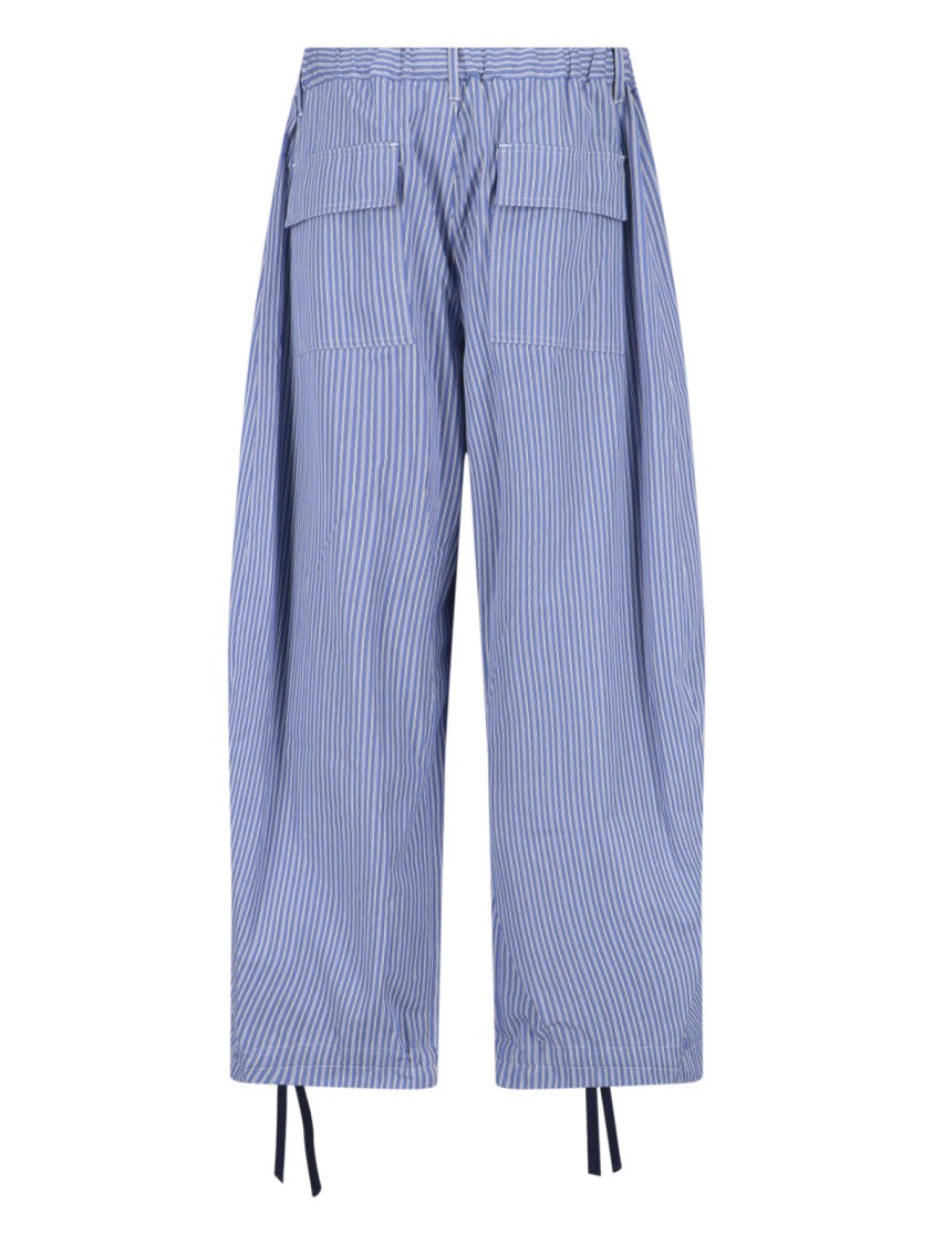 Sacai Tailored Fit Trousers With Straight Leg
