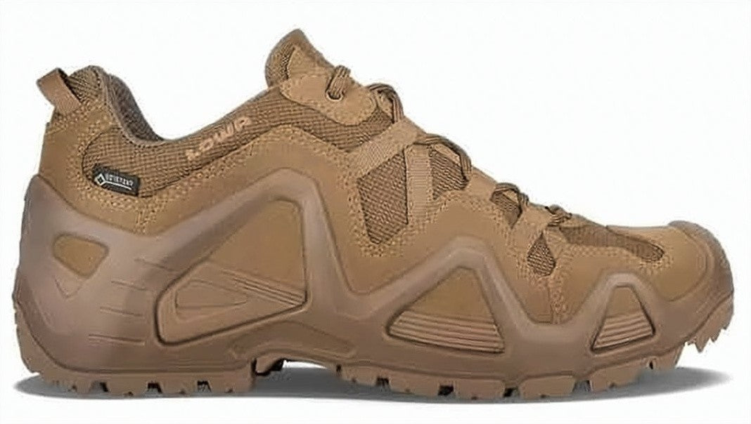Lowa Rugged High-Ankle Hiking Shoes With Secure Lace-Up Design