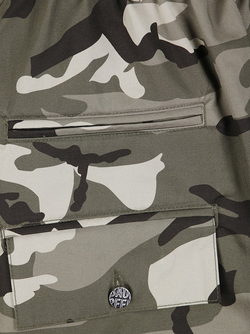 Baum Und Pferdgarten Mini Skirt With Logoed Silver Buttons And Front Pockets