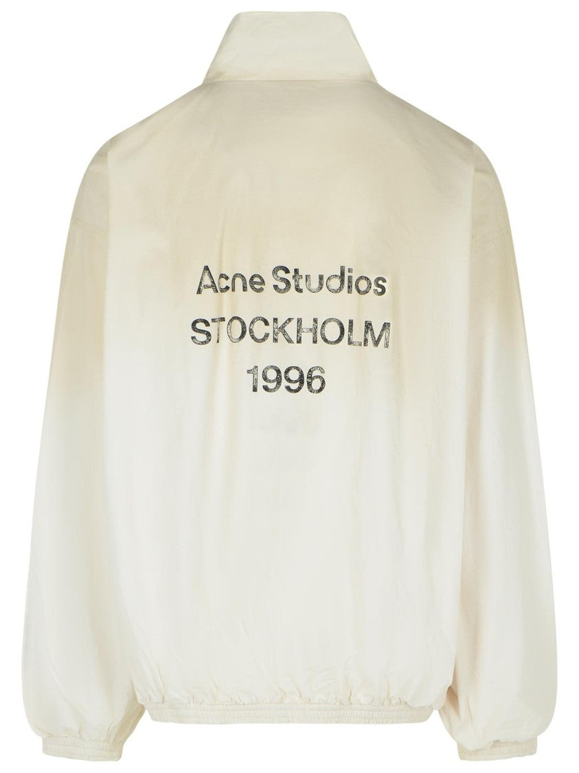 Acne Studios White Cotton Jacket