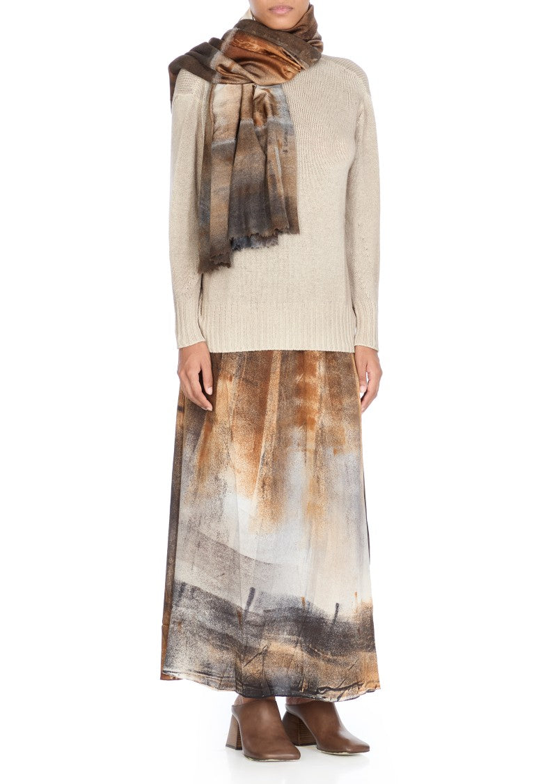 Avant Toi Silk And Cashmere Foulard