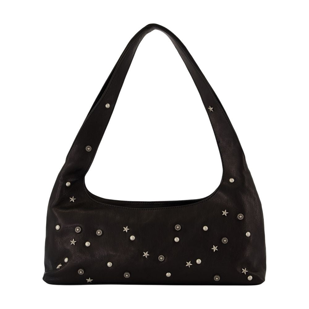 Margesherwood Halter Shoulder Bag - Leather - Black