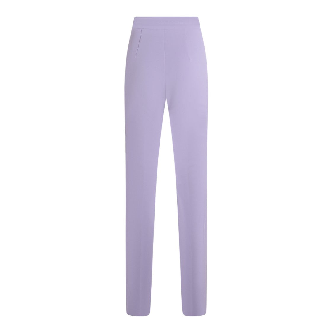 Elisabetta Franchi Tailored Straight-Leg Trousers In Soft Lilac