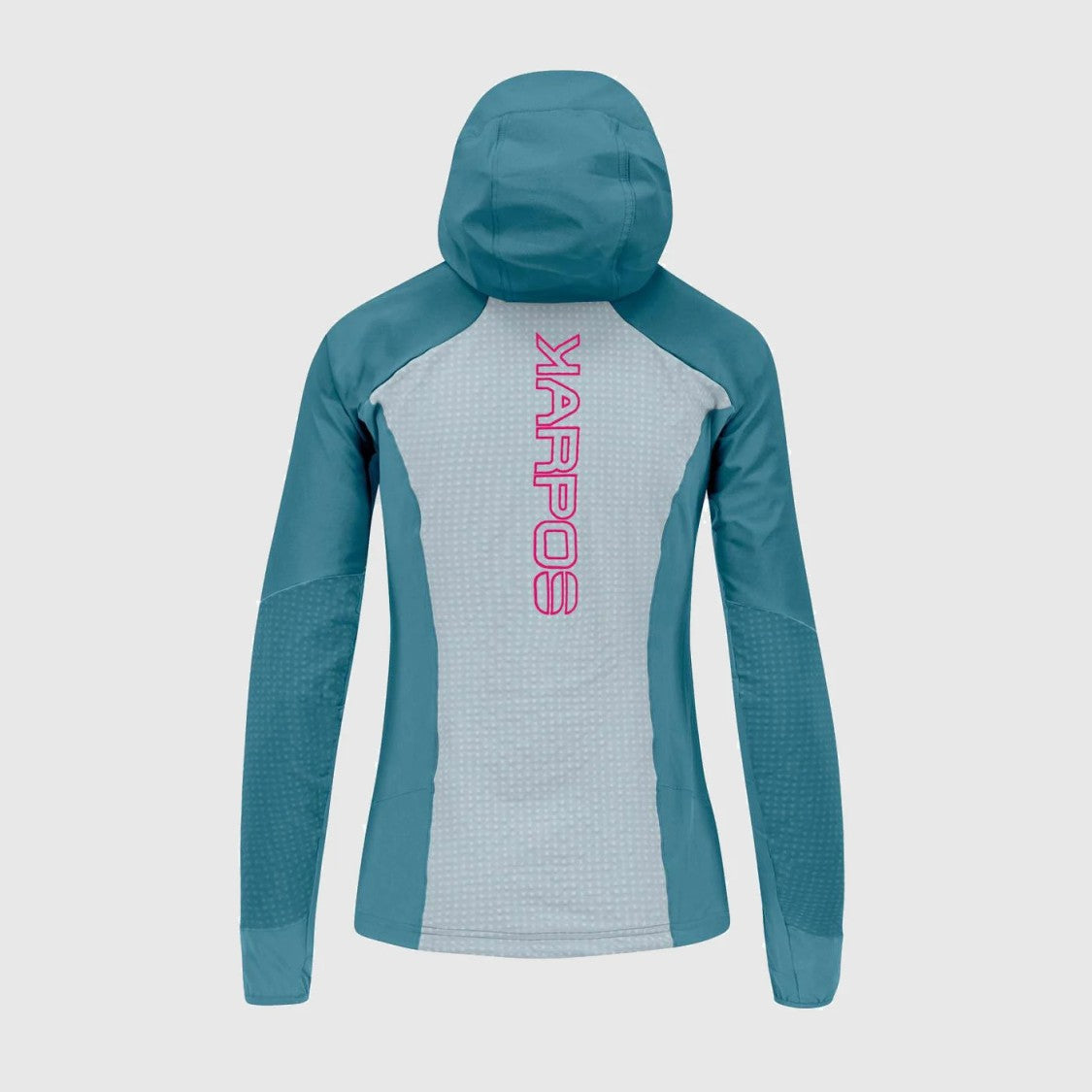 Karpos Texture-Patterned Active Jacket With Adjustable Hood And Drawcord