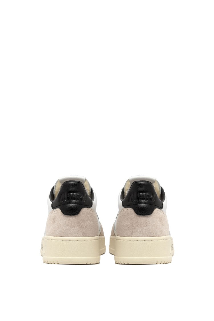 Autry Medalist Leather Suede Sneakers
