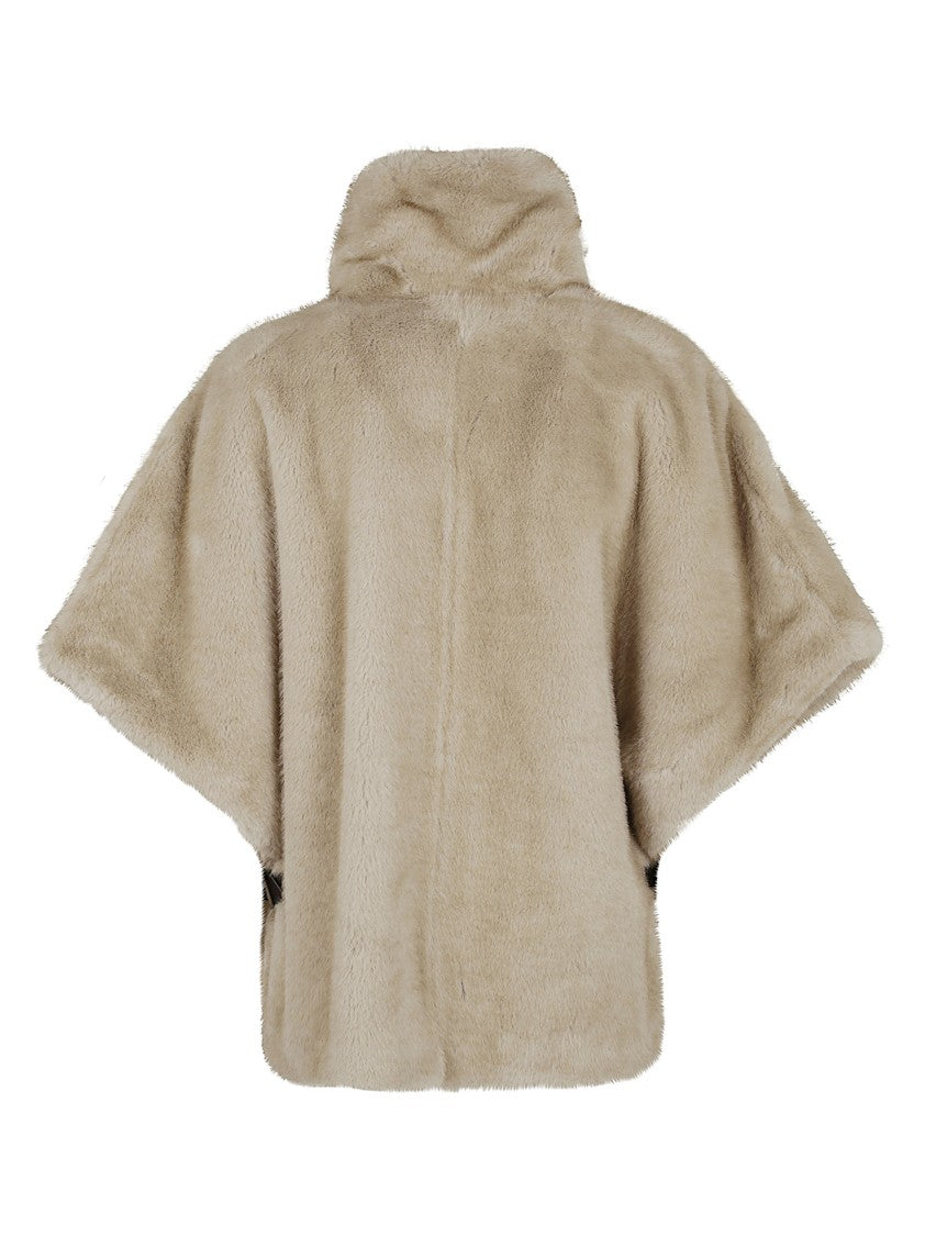 Pinko Short Boxy Jacket With Buckle Closures