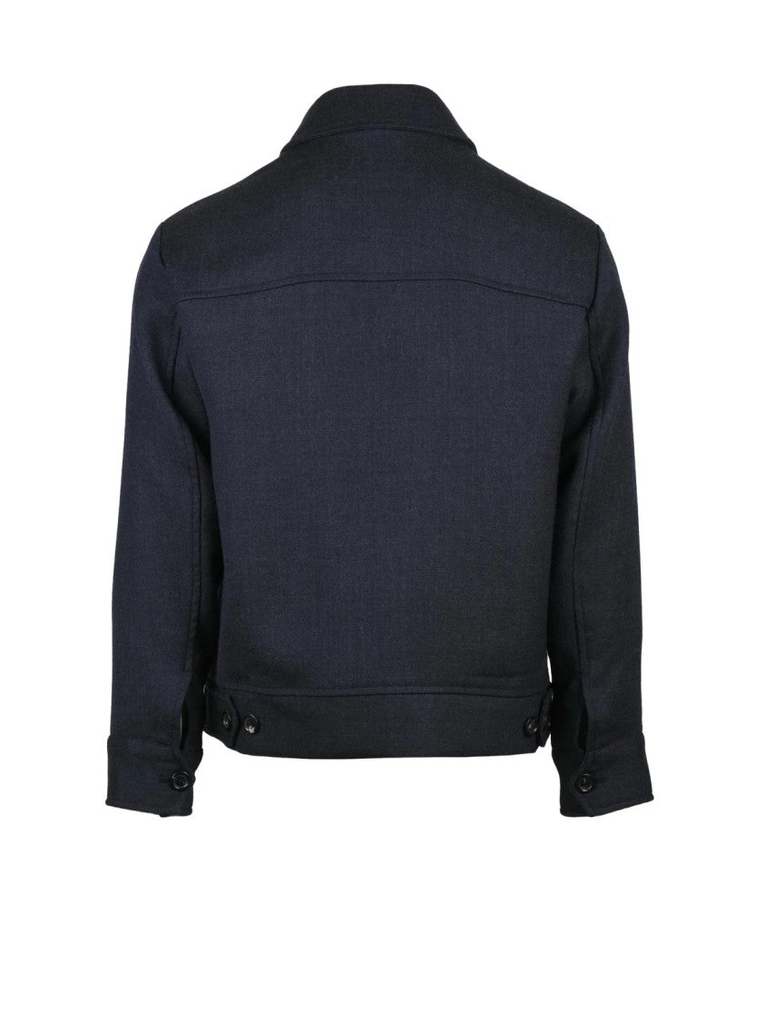 Circolo 1901 Midnight Blue Virgin Wool Jacket