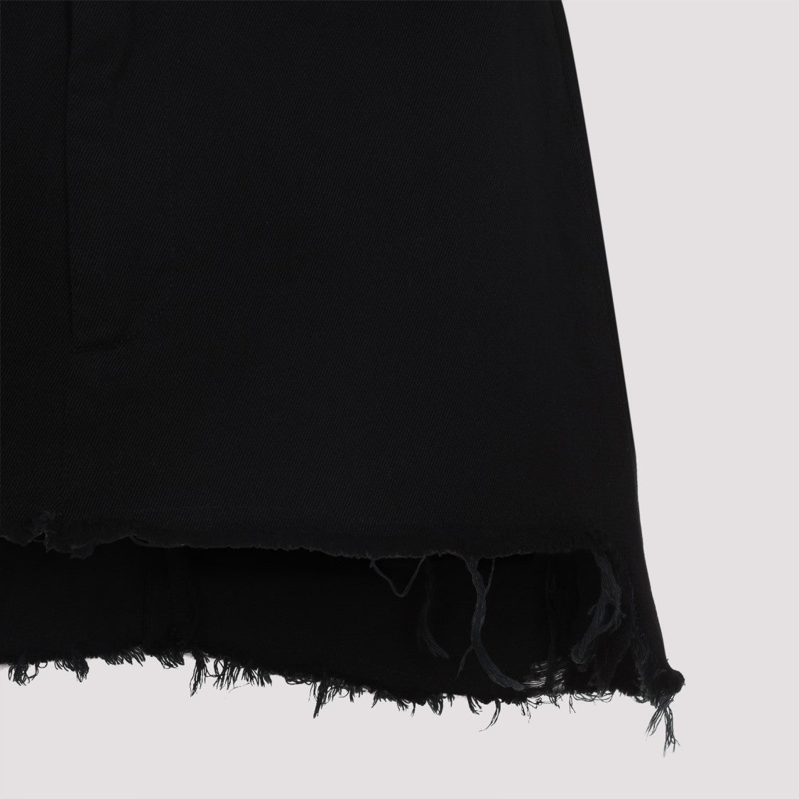 Balenciaga Tailored Black Mini Skirt