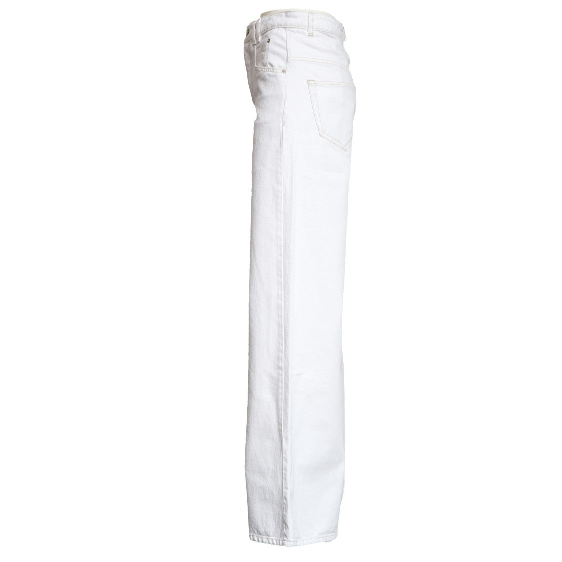 Isabel Marant Lemony High-Waisted Wide-Leg Jeans