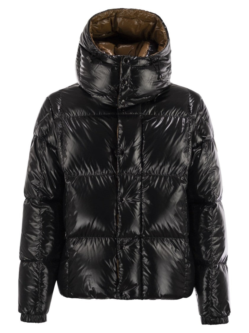 Moncler Parana - Short Down Jacket With Hood