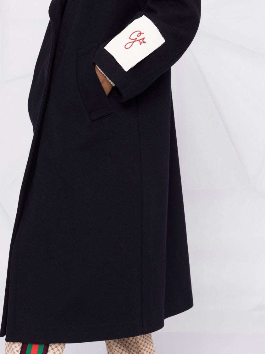 Golden Goose Cocoon Coat With Double Star