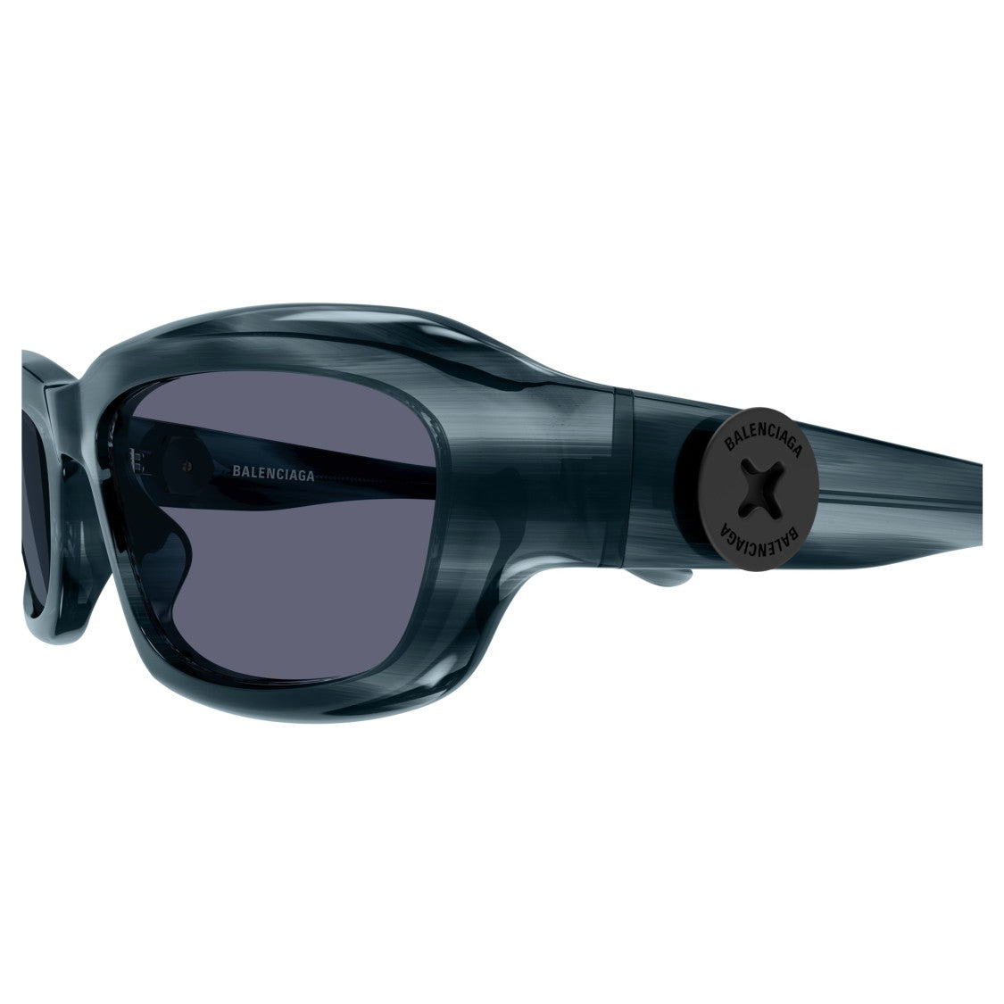 Balenciaga Bb0409s Rectangular Frame Sunglasses