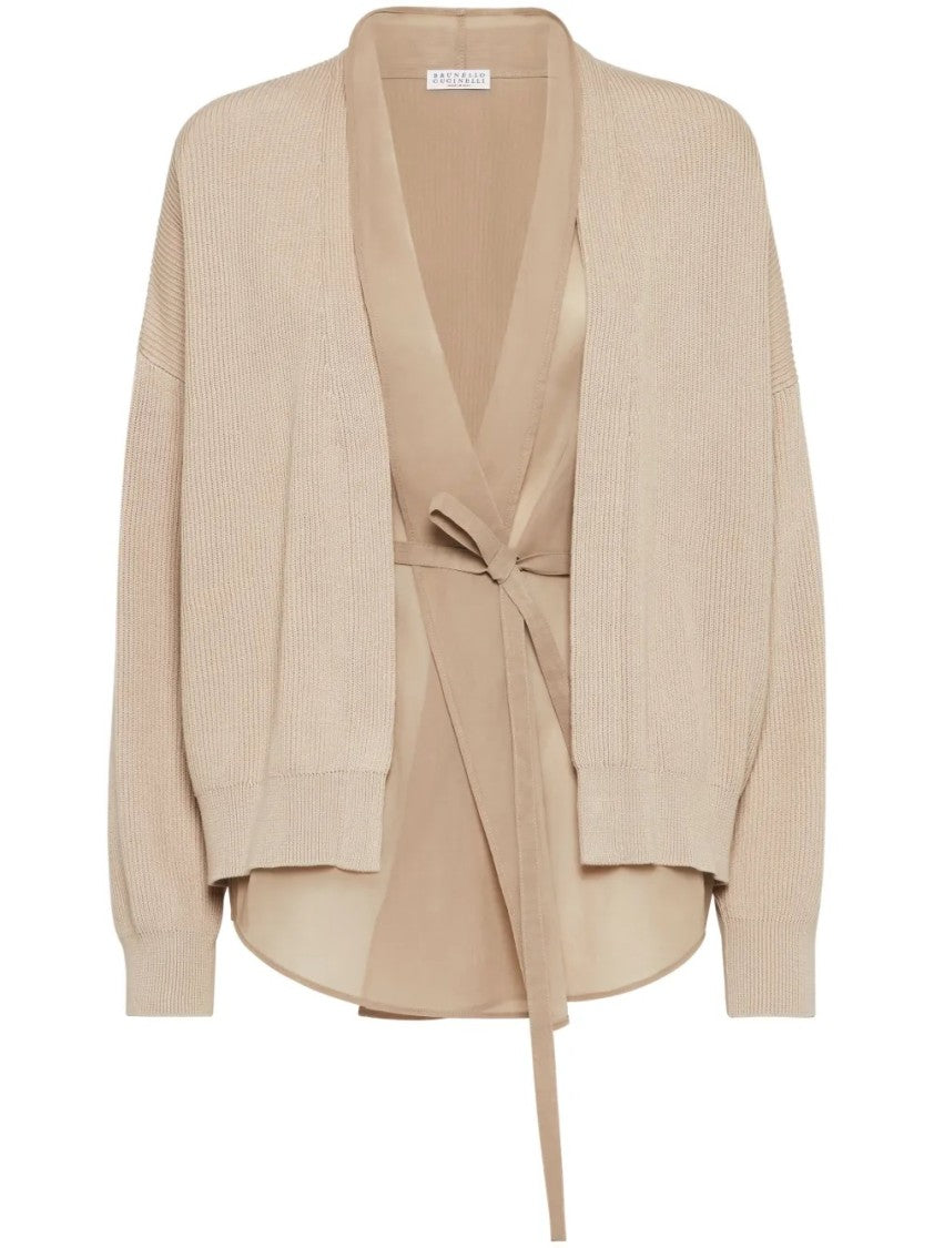 Brunello Cucinelli Relaxed Fit Cotton Cardigan With V-Neckline