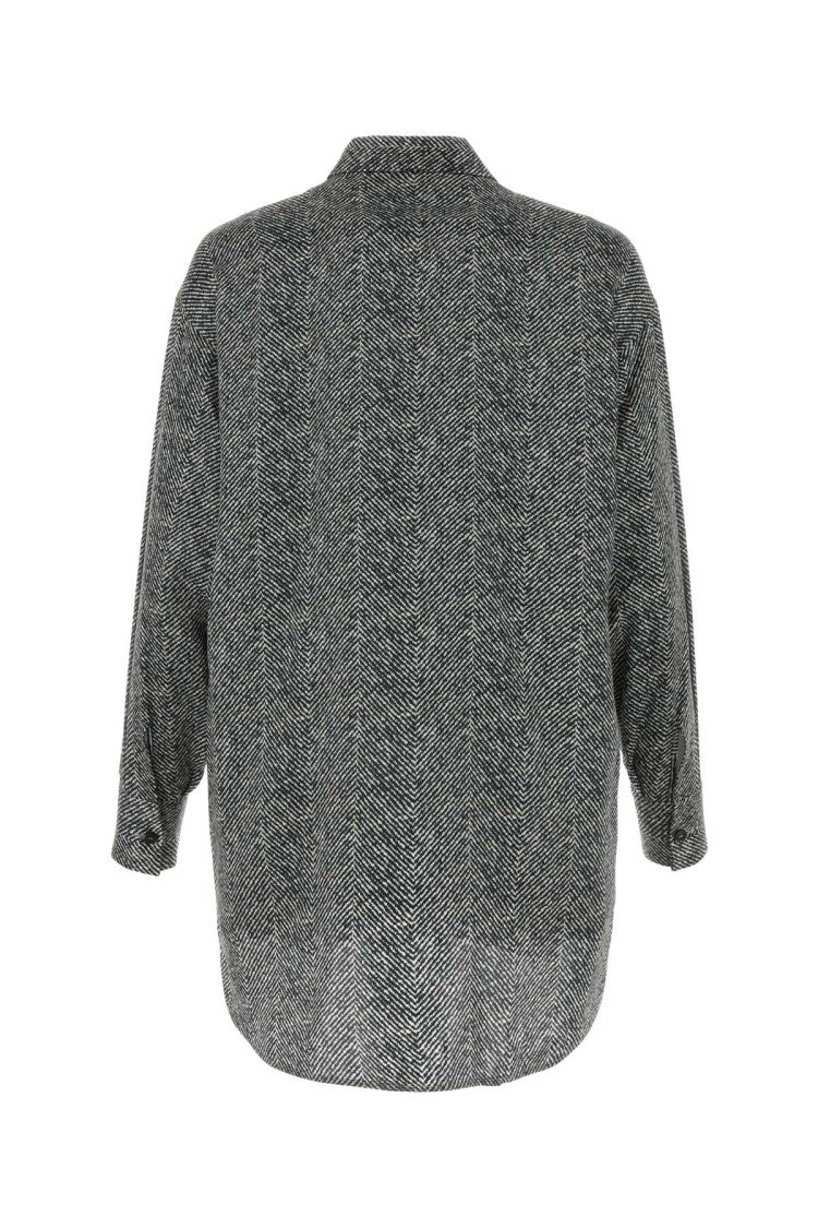Ermanno Scervino Printed Silk Shirt