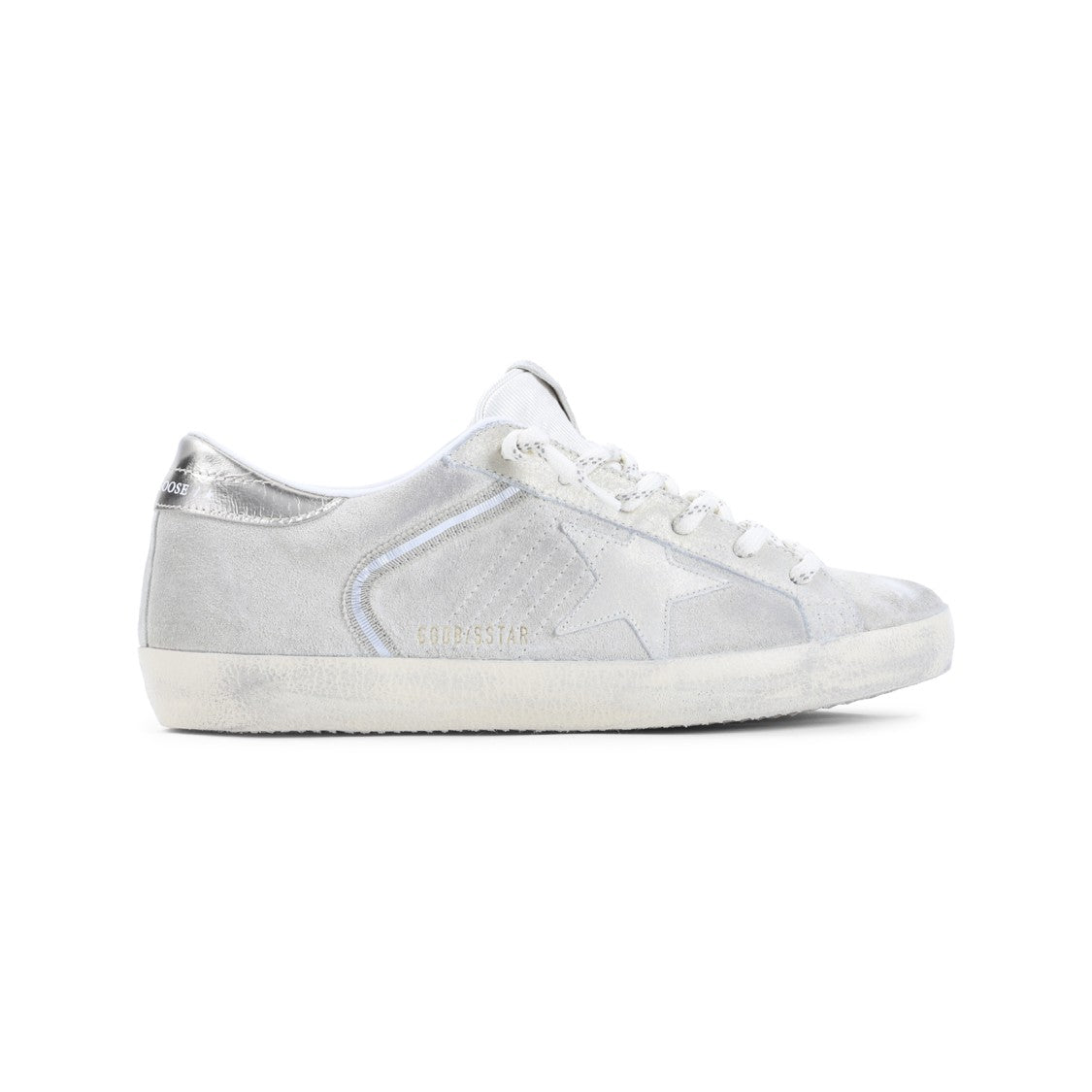 Golden Goose Casual Low-Top Sneakers With Distressed Finish