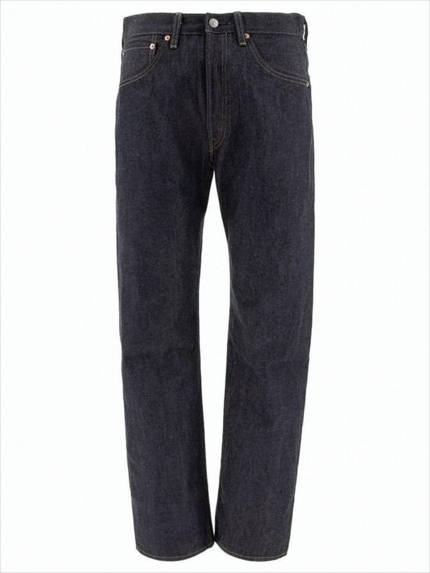 Levi's Straight-Leg Dark Indigo Denim Pants