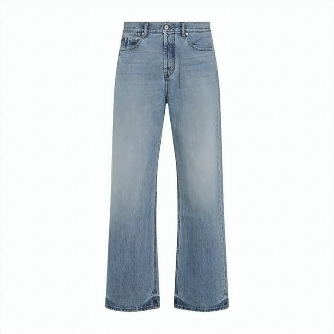 Jacquemus Light Blue Straight-Leg Denim Pants
