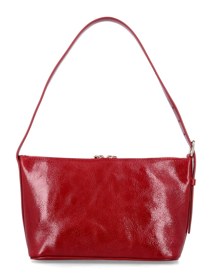 A.P.C. Vera Crinkle Leather Shoulder Bag
