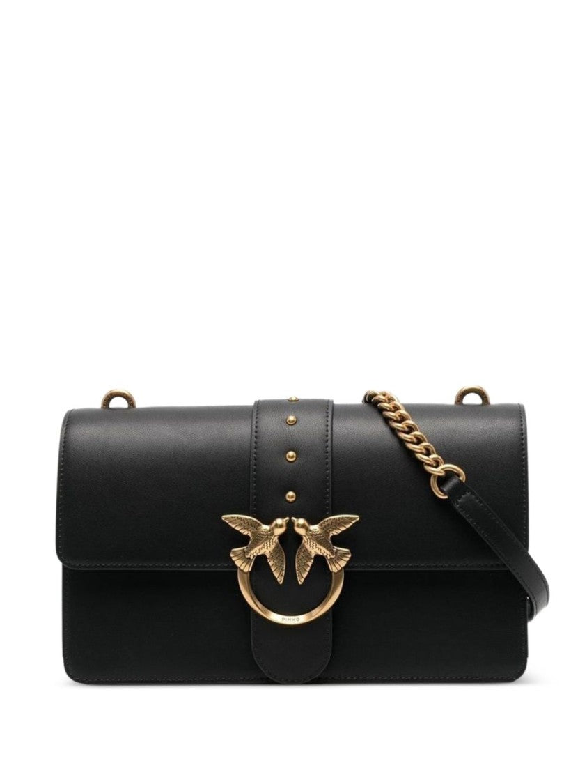 Pinko Shoulder Bag With Gold Accents