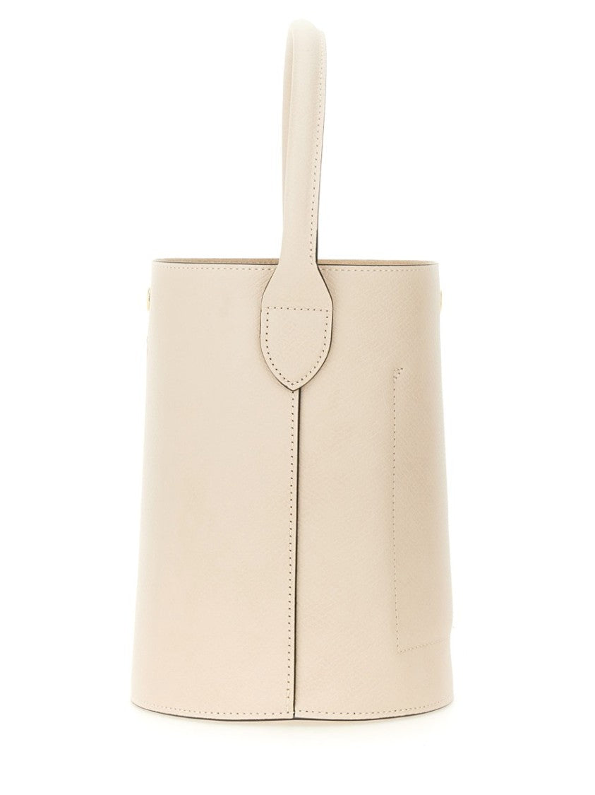Longchamp Cuir De Russie Bucket Bag