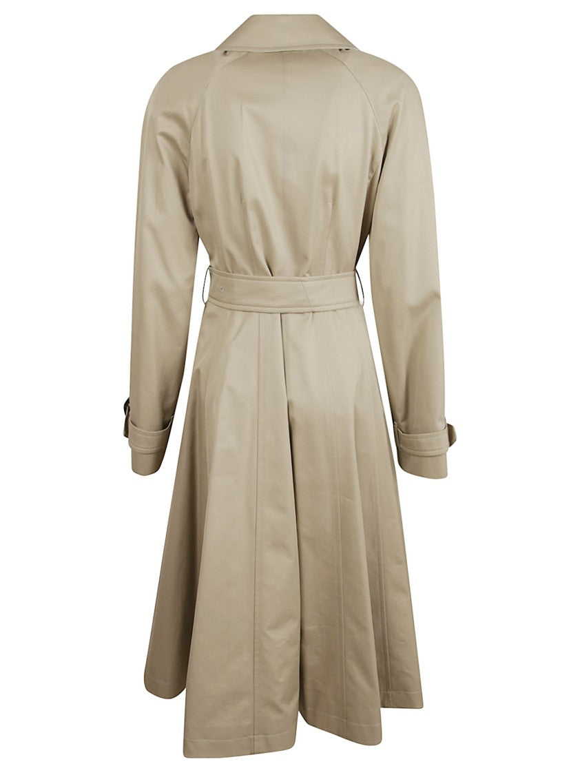 Burberry Pointed Collar Trench Coat