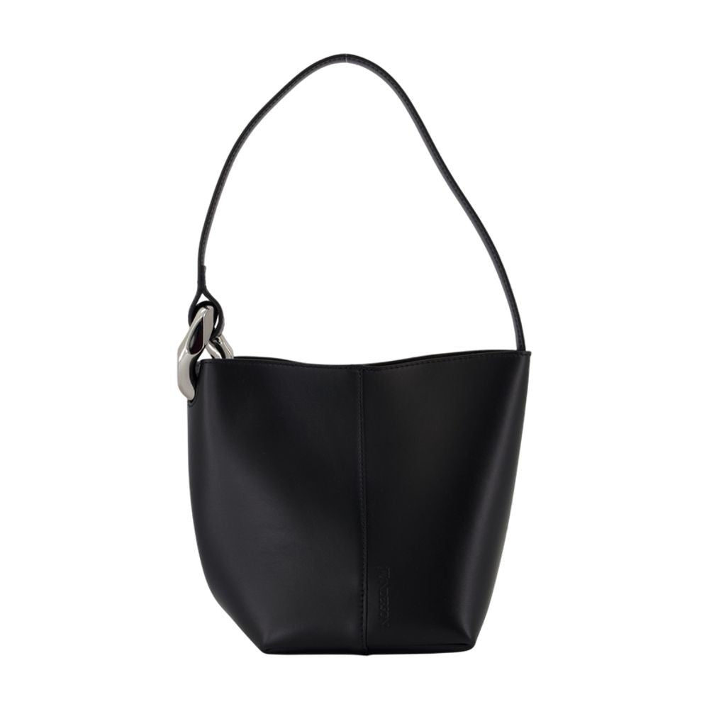 J. W. Anderson The Jwa Corner Small Shoulder Bag - Leather - Black