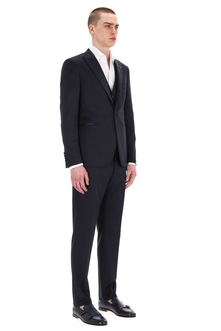 Tagliatore Bruce Super 110’S Wool Smoking Jacket