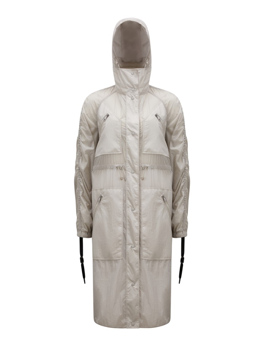 Moncler Potet Logo Parka Raincoat