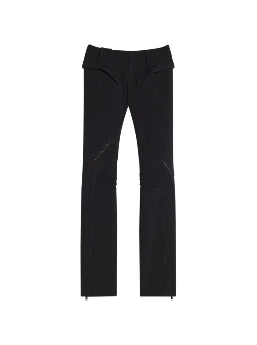 Mugler Zipped Scuba Pants