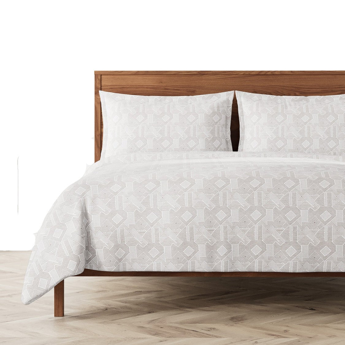 Ann Gish Sashiko Duvet Set - Ash