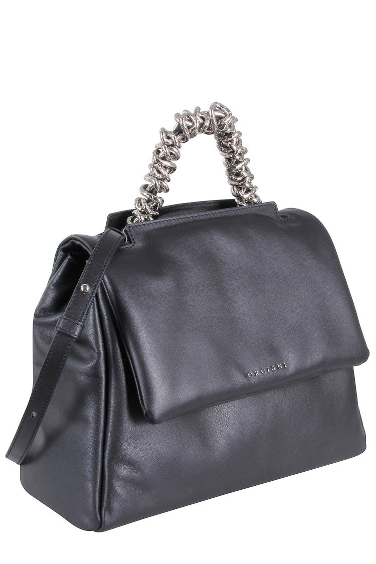 Orciani Sveva Nappa Bold Shoulder Bag