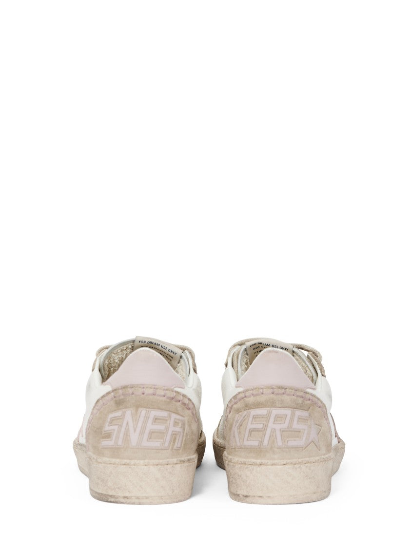 Golden Goose Nappa Leather Sneakers With Suede Toe